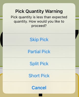 ShortPick_Selection