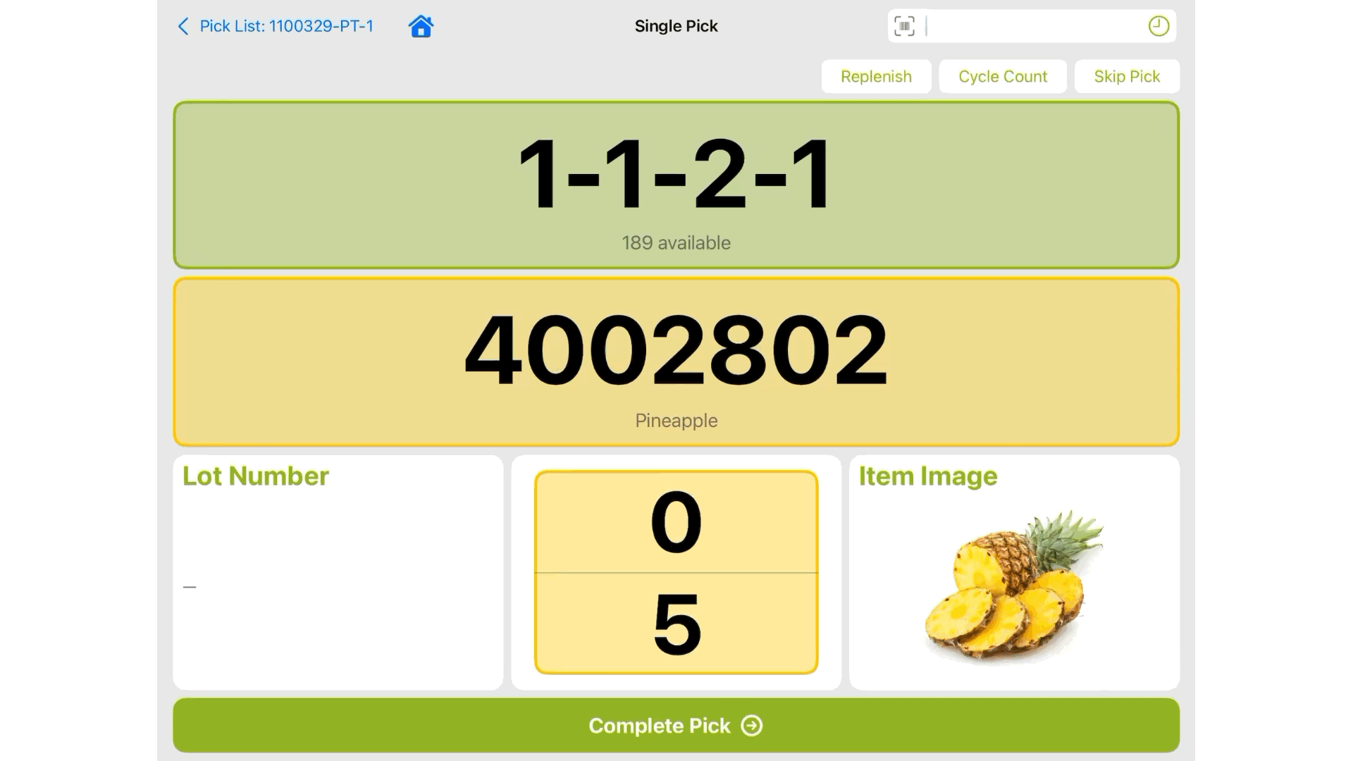 Single_LotSelectPerScan